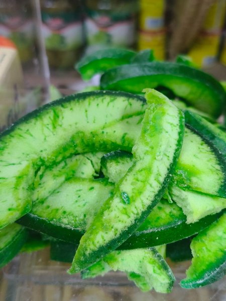 بوملي شرائح خضراء