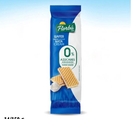 ويفر فلوربو خالي من السكر