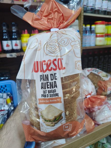 خبز الشوفان خالي من السكر