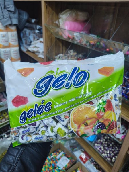 جيلو بنكهه الفاكهه